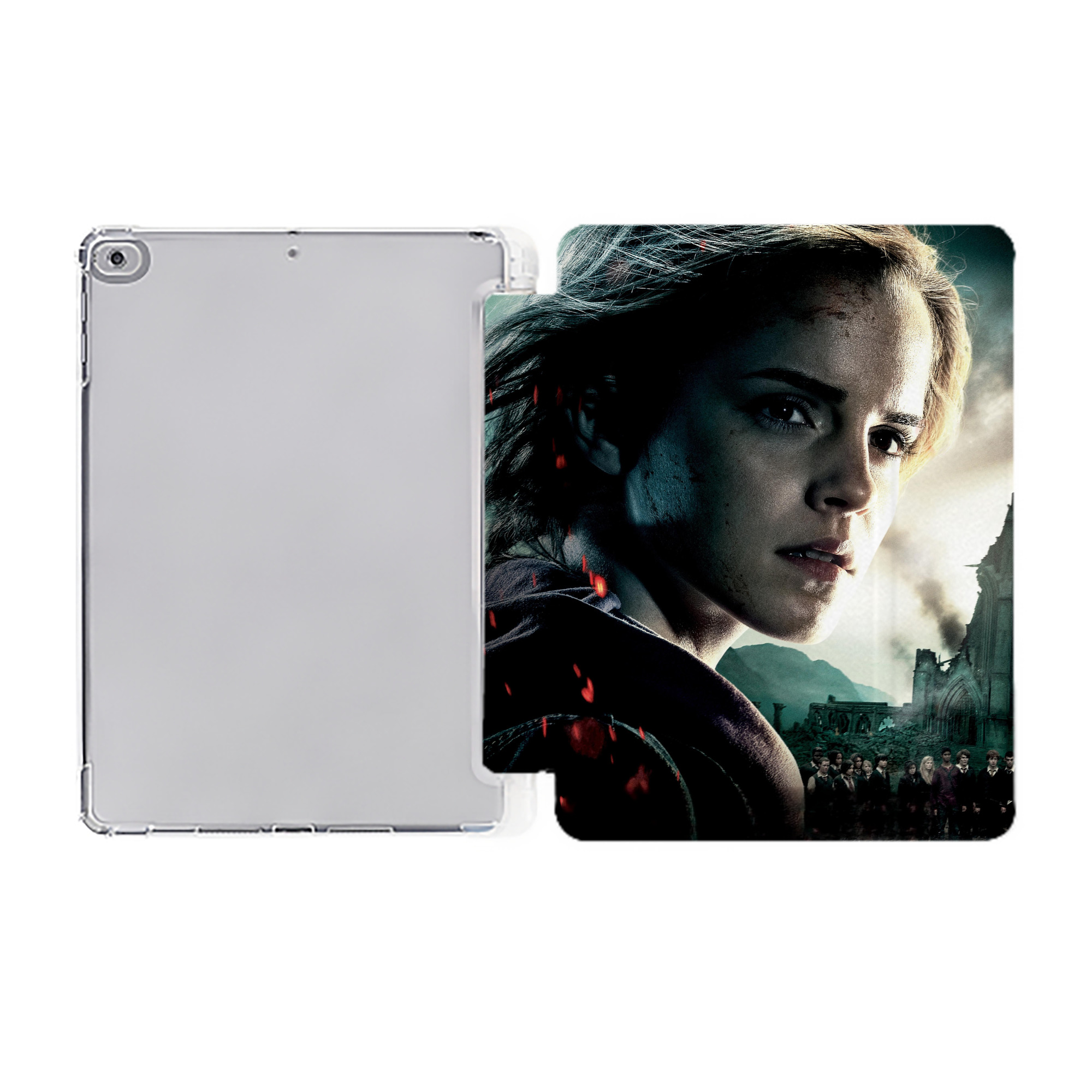 （画像用） Harry Potter ハリー・ポッターシリーズ IPad ケース ペン収納付き 三つ折りスタンド PUレザー×シリコン 対応機種9.5/10.5/10.9インチ